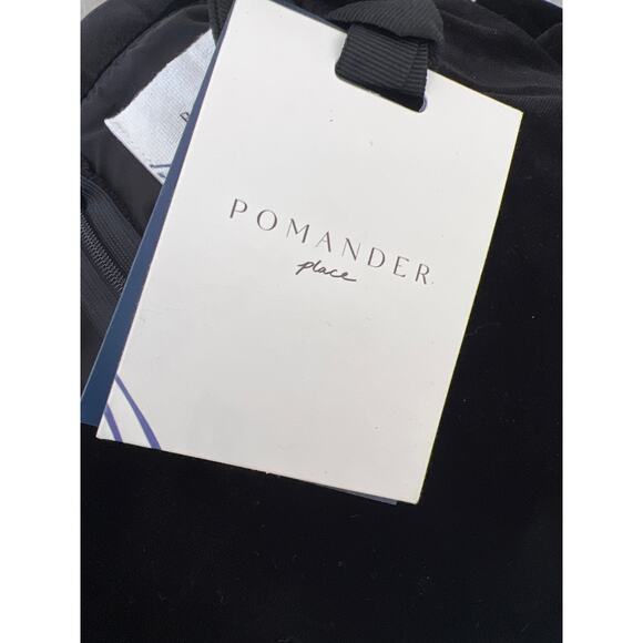 TUCKERNUCK Pomander Place Black Velvet Gold Lace Lillith Dress NWT Size Large - Picture 11 of 11